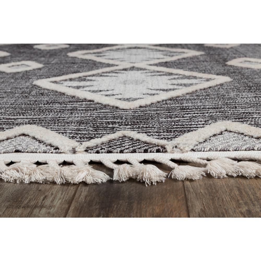 Odessa Area Rug, Charcoal, 7'10" X 10'10". Picture 3