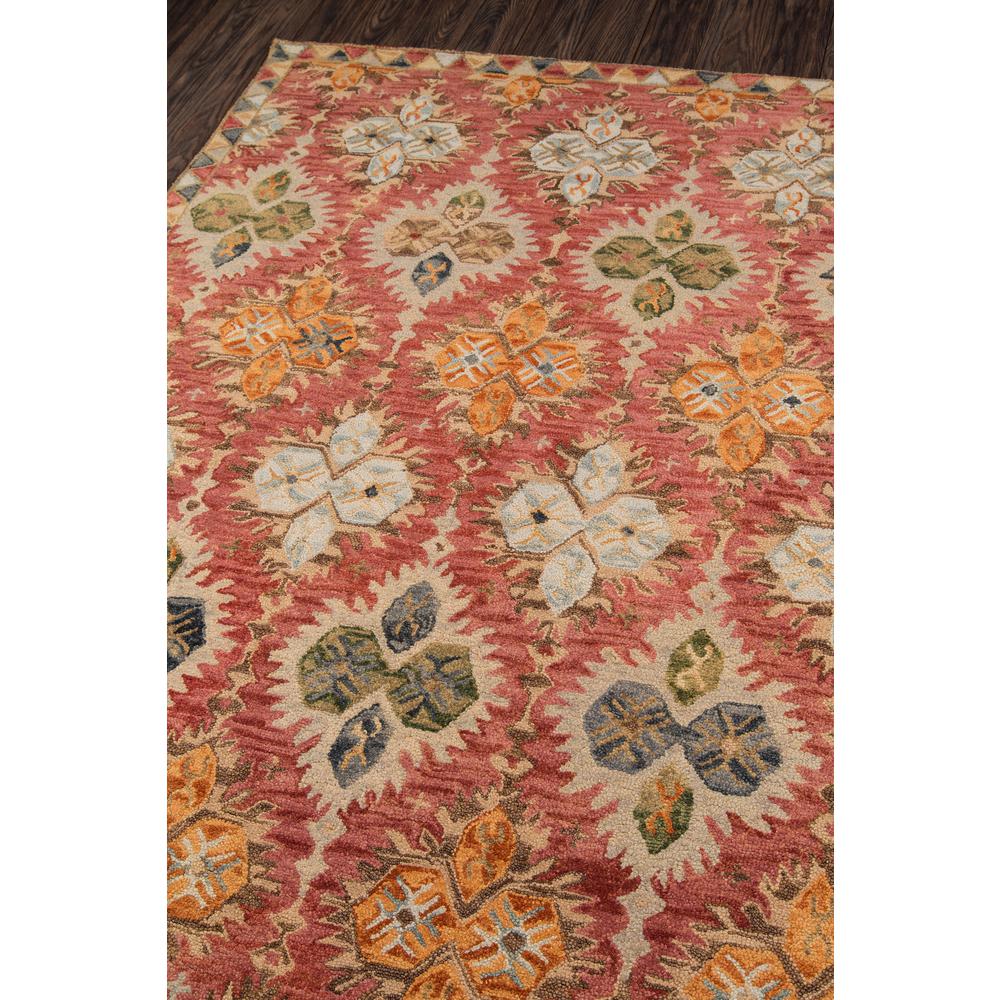 Transitional Rectangle Area Rug, Red, 8' X 11'. Picture 2