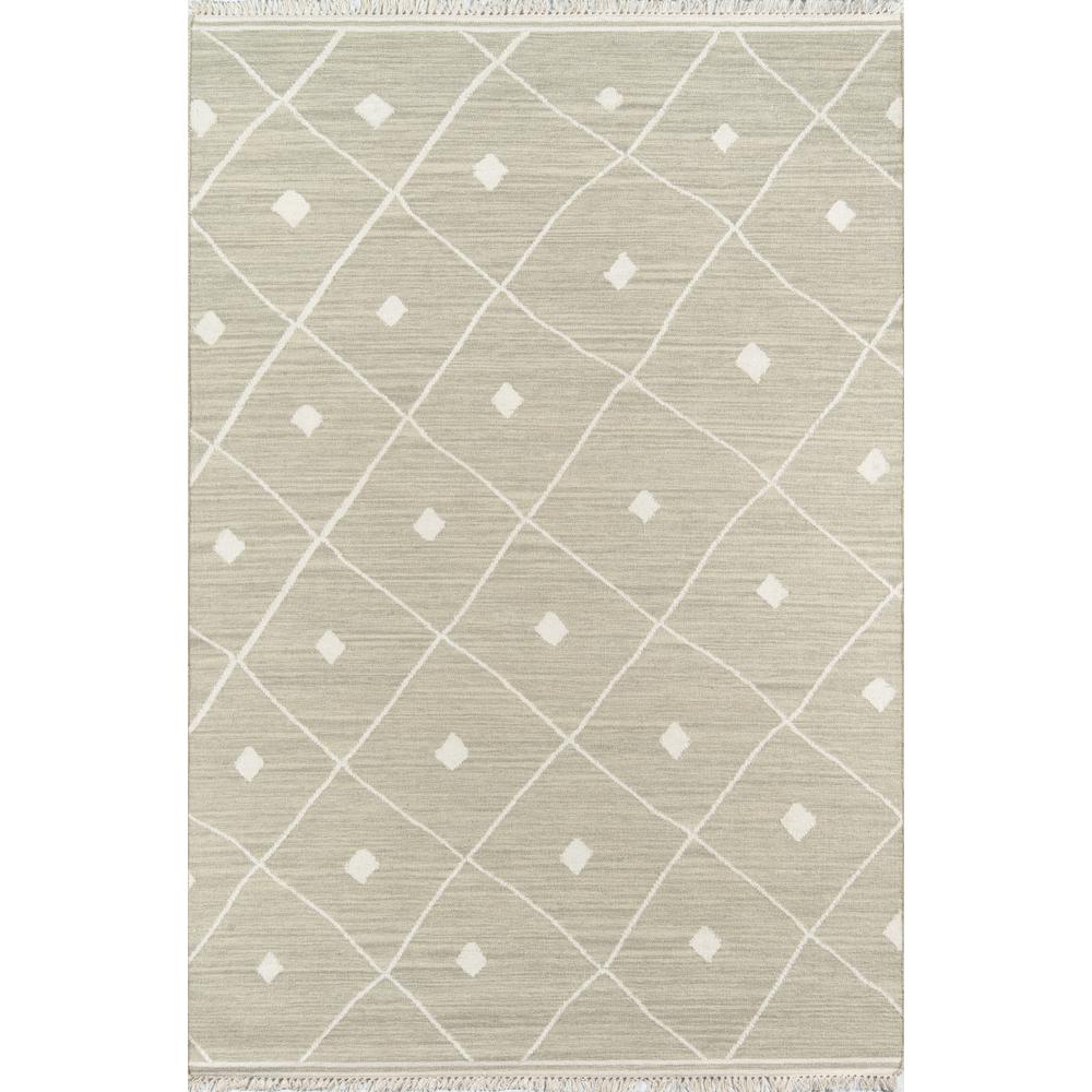 Contemporary Rectangle Area Rug, Sage, 9' X 12'. Picture 1