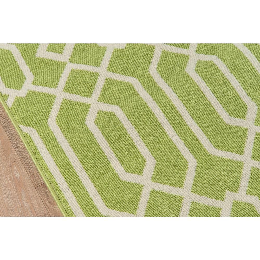 Contemporary Rectangle Area Rug, Green, 7'10" X 10'10". Picture 3
