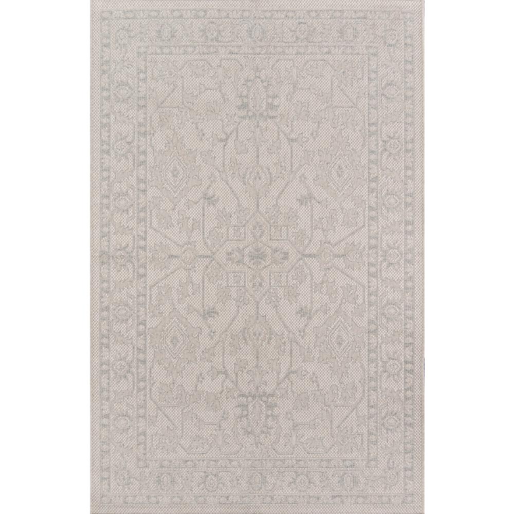 Transitional Rectangle Area Rug, Grey, 6'7" X 9'6". Picture 1