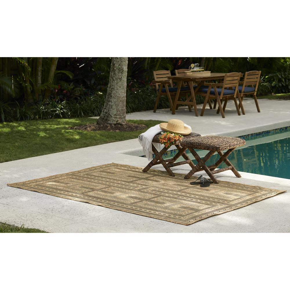 Transitional Rectangle Area Rug, Natural, 8' X 10'. Picture 10