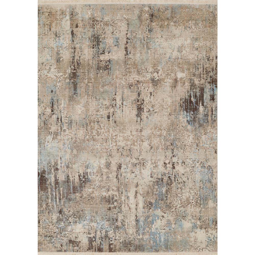 Traditional Rectangle Area Rug, Blue, 8' X 10'. Picture 1