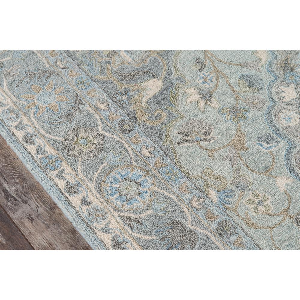 Traditional Rectangle Area Rug, Blue, 9'6" X 13'6". Picture 3