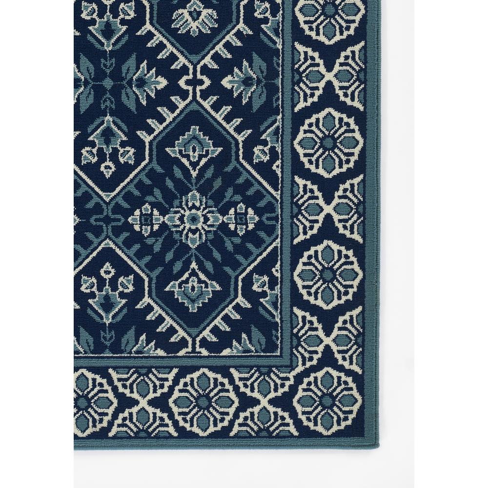Transitional Rectangle Area Rug, Navy, 8'6" X 13'. Picture 2