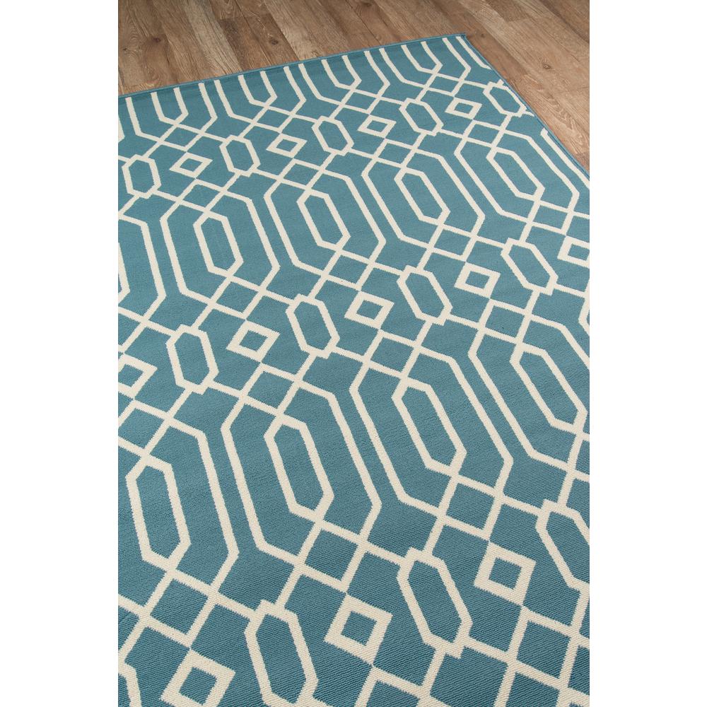 Contemporary Rectangle Area Rug, Blue, 8'6" X 13'. Picture 2