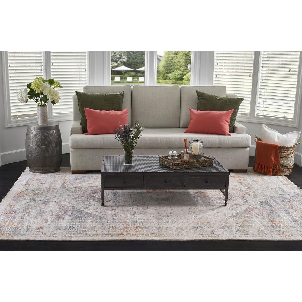 Traditional Rectangle Area Rug, Multi, 9' X 12'. Picture 8