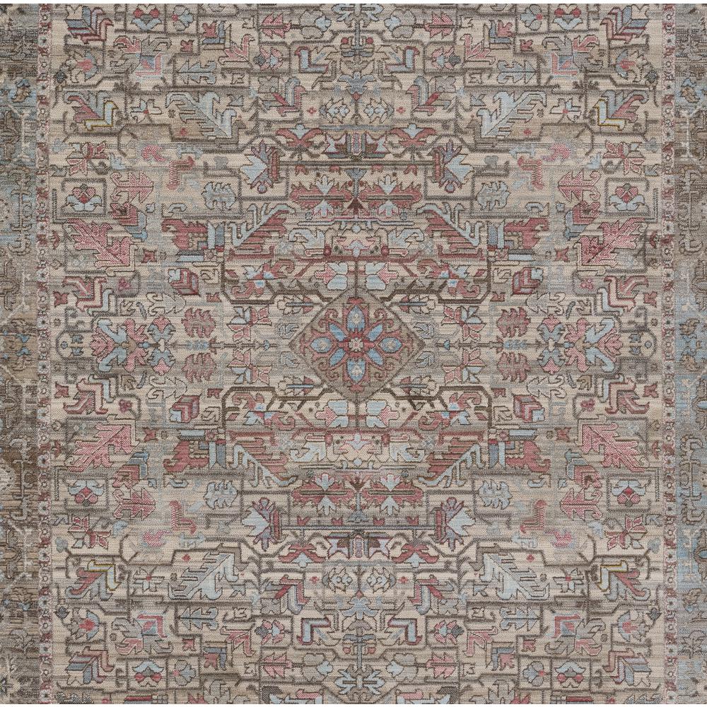 Traditional Rectangle Area Rug, Multi, 9' X 12'. Picture 6