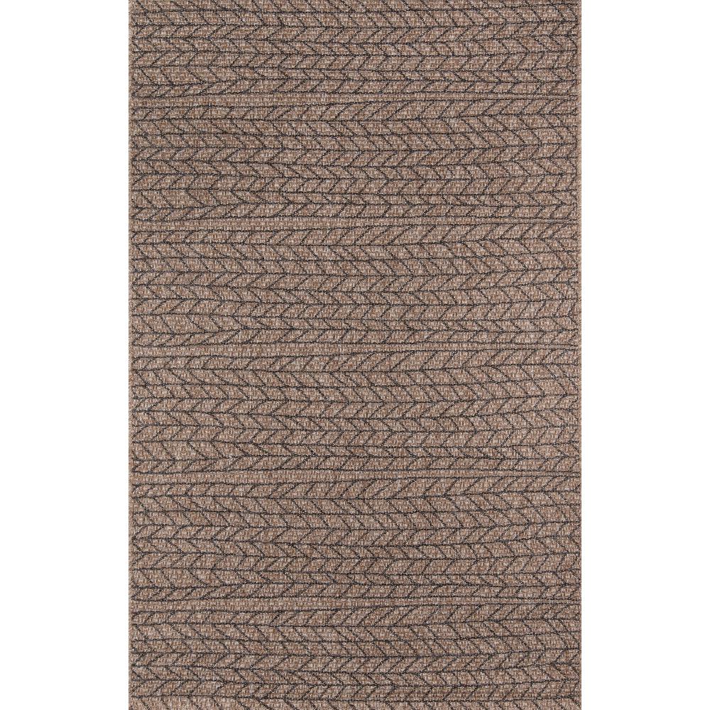 Contemporary Rectangle Area Rug, Tan, 9'10" X 13'2". Picture 1