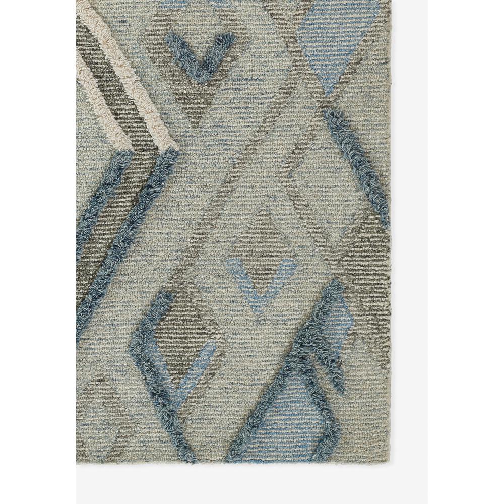 Contemporary Rectangle Area Rug, Blue, 4' X 6'. Picture 2