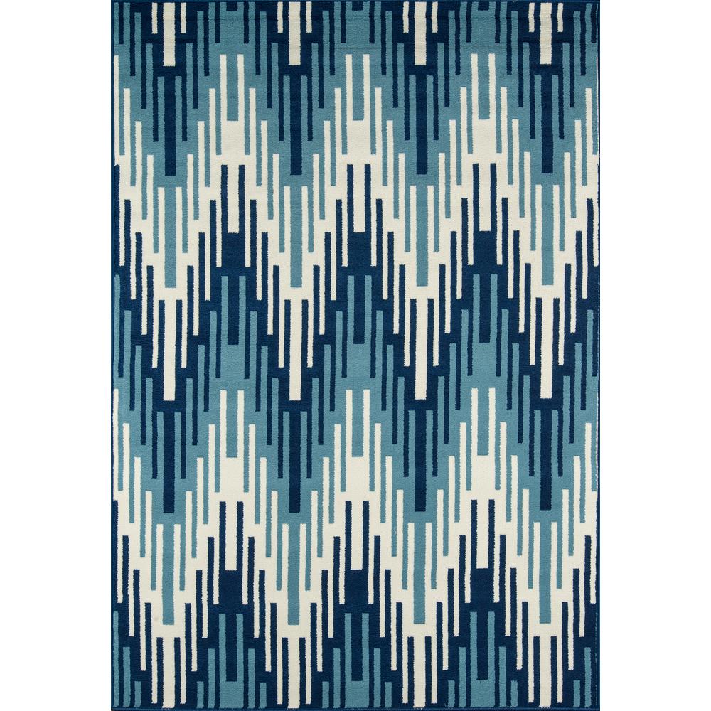 Baja Area Rug, Blue, 1'8" X 3'7". The main picture.