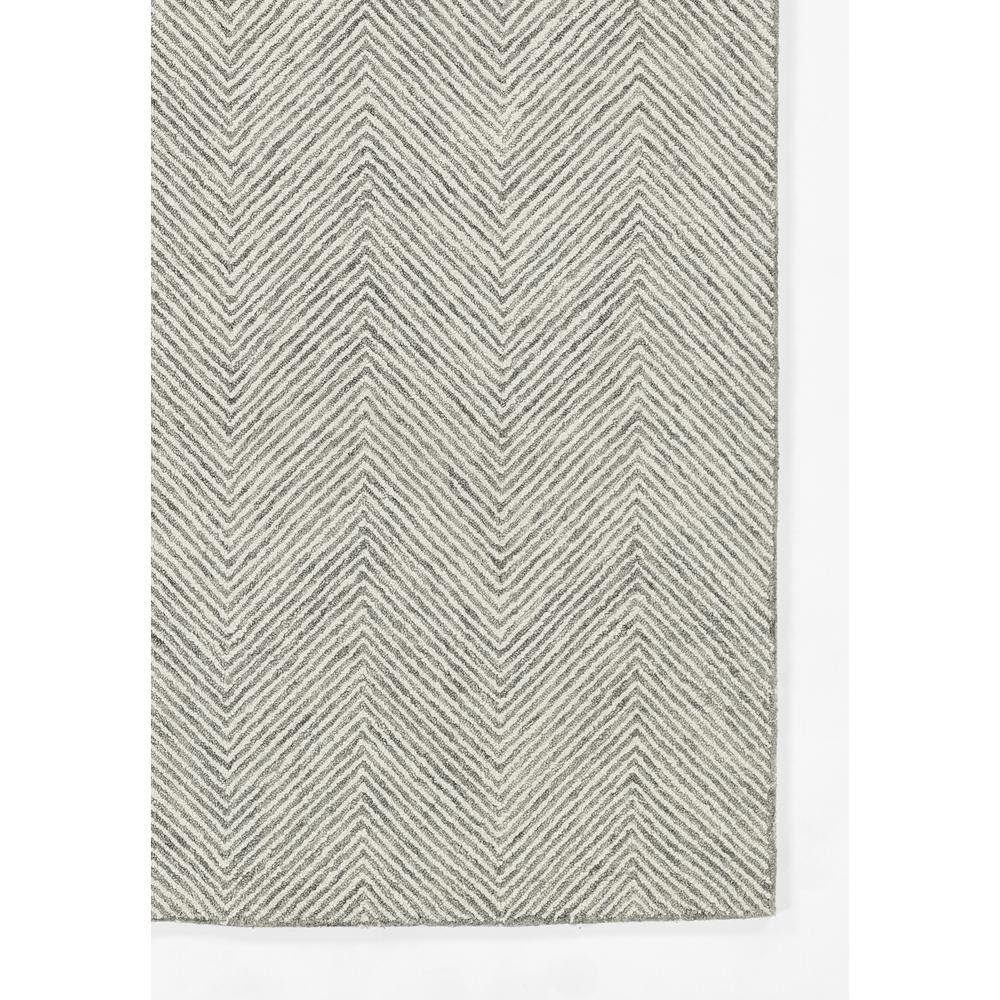 Contemporary Rectangle Area Rug, Grey, 2' X 3'. Picture 2