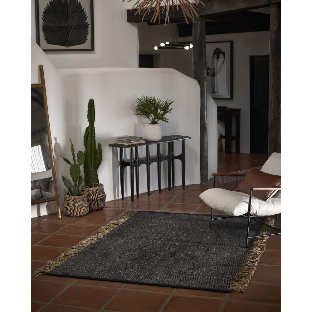 Contemporary Runner Area Rug, Blue, 2'3" X 8' Runner. Picture 10