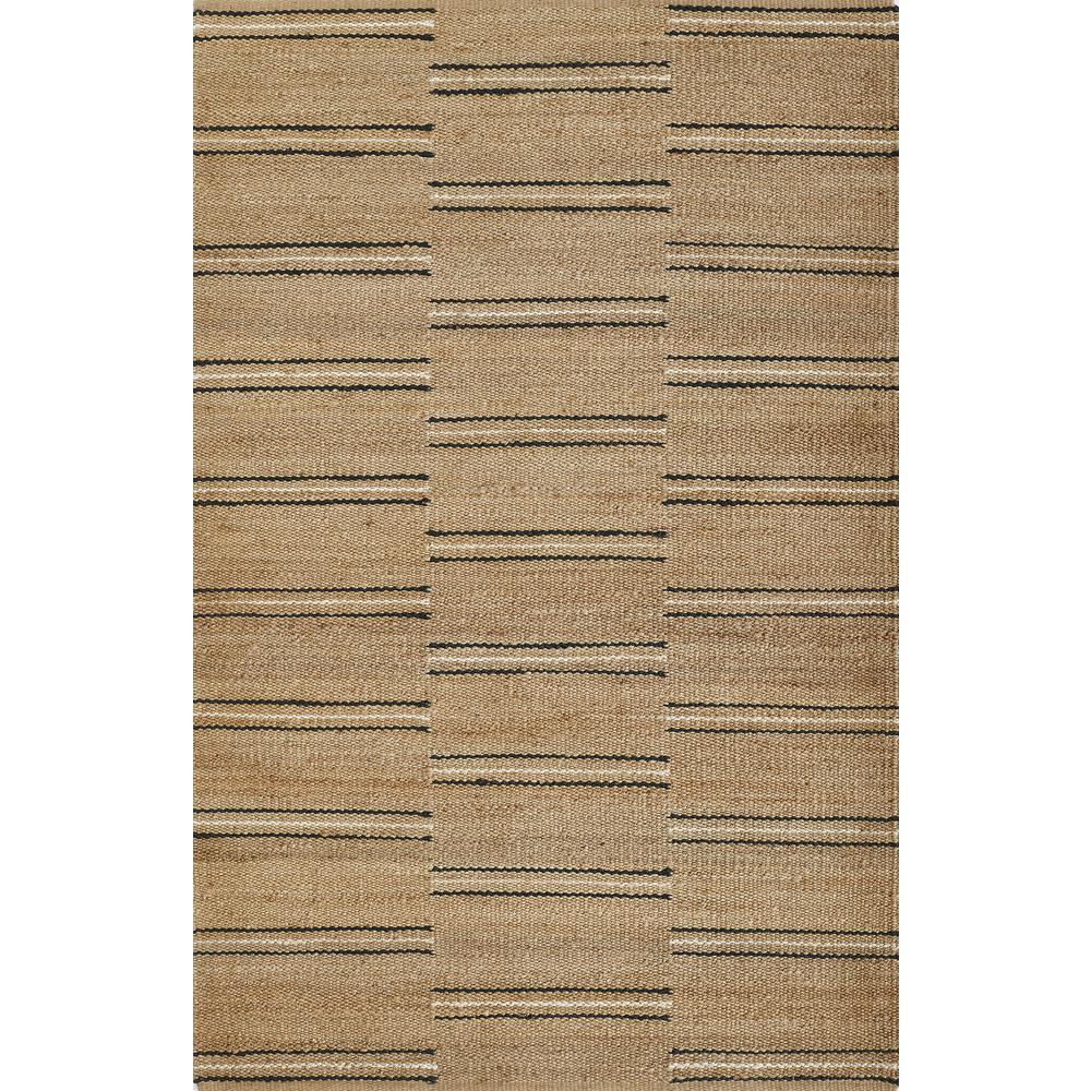 Contemporary Rectangle Area Rug, Natural, 2' X 3'. Picture 1