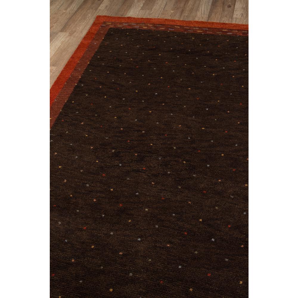 Transitional Rectangle Area Rug, Brown, 2' X 3'. Picture 2