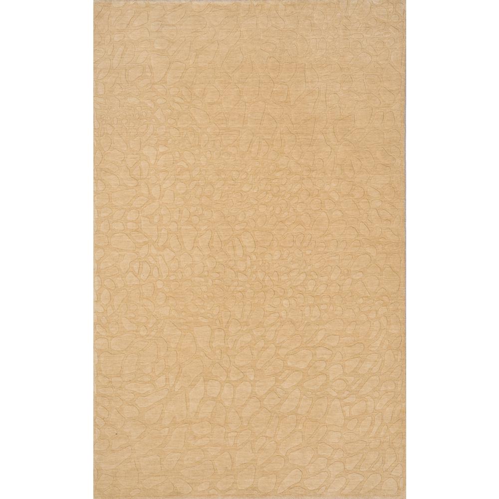 Contemporary Rectangle Area Rug, Beige, 3'6" X 5'6". Picture 1
