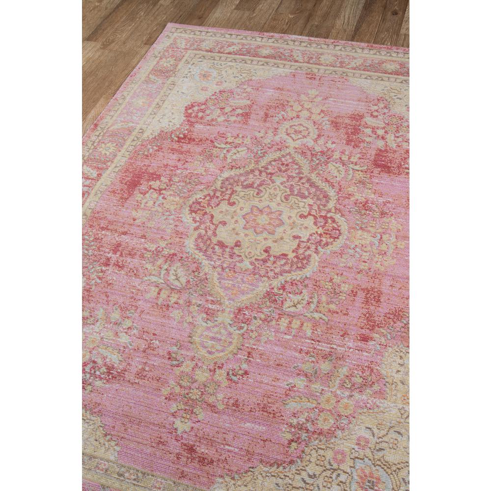 Traditional Rectangle Area Rug, Pink, 2' X 3'. Picture 2