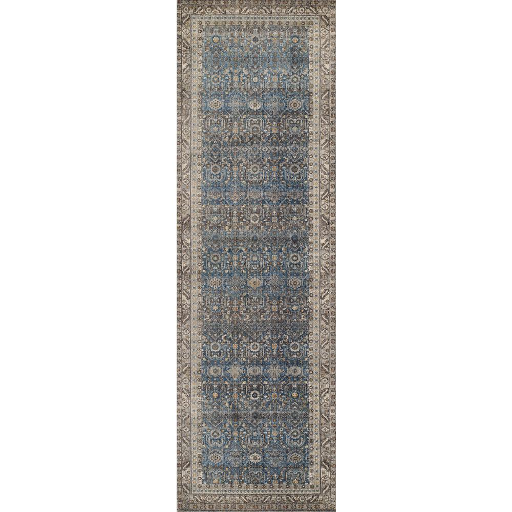 Traditional Rectangle Area Rug, Blue, 2' X 3'. Picture 5