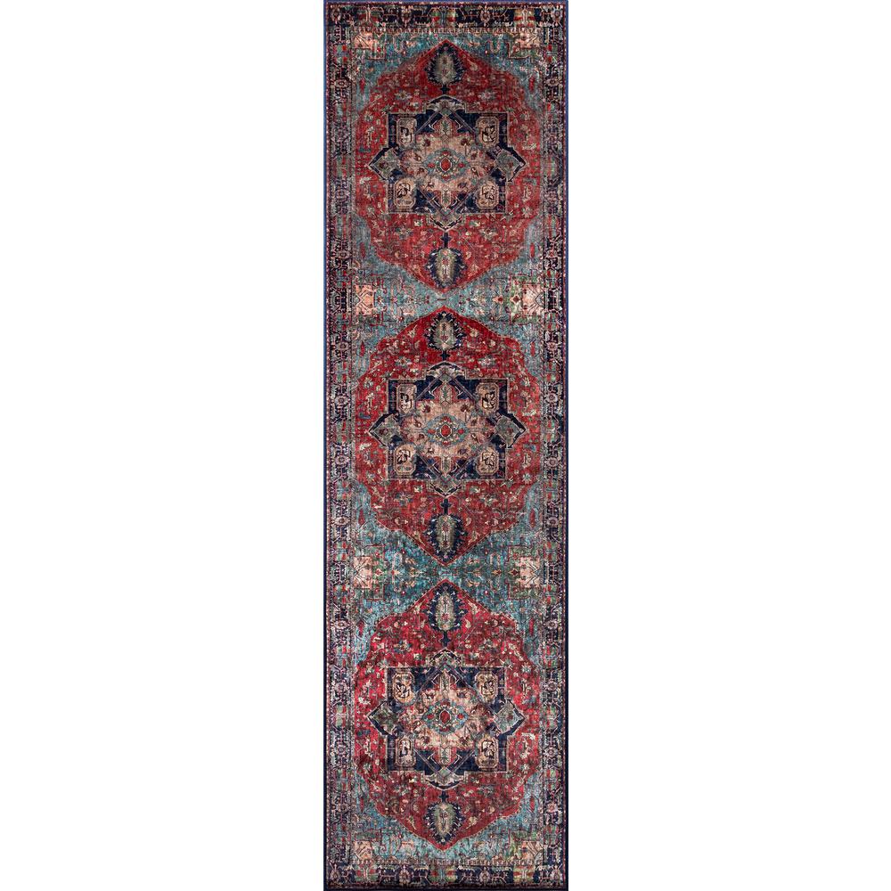 Traditional Rectangle Area Rug, Multi, 8' X 10'. Picture 5