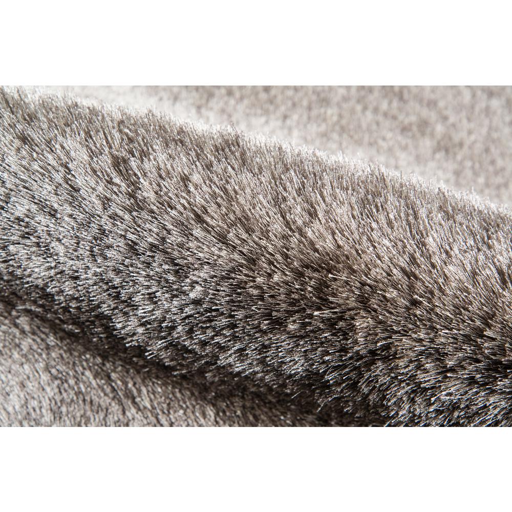 Luster Shag Area Rug, Grey, 2' X 3'. Picture 4