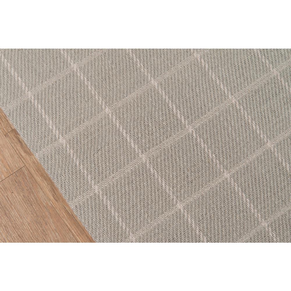 Modern Rectangle Area Rug, Grey, 2' X 3'. Picture 3