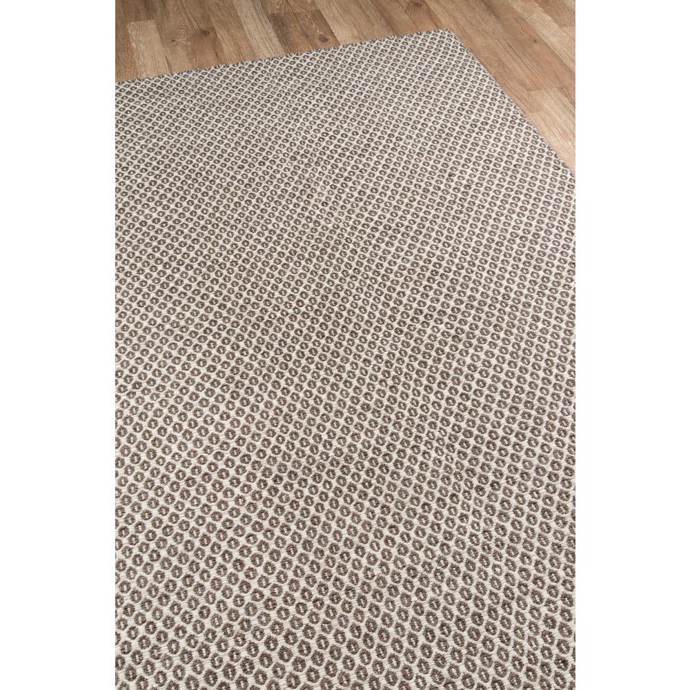 Contemporary Rectangle Area Rug, Brown, 2' X 3'. Picture 2