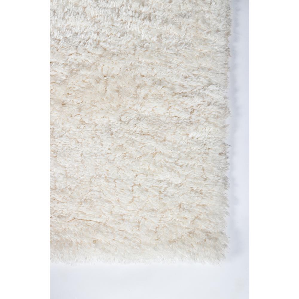 Contemporary Rectangle Area Rug, White, 5'3" X 7'. Picture 2