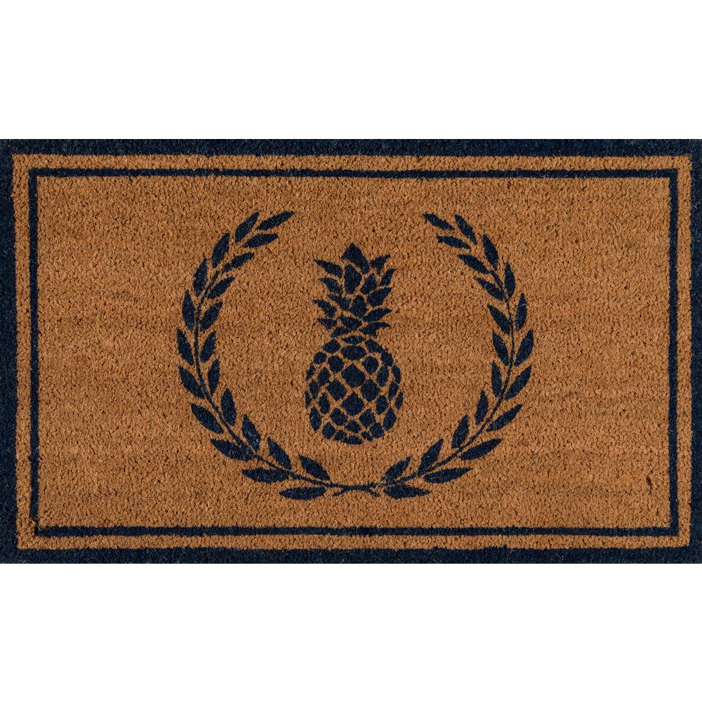 Casual Rectangle Area Rug, Navy, 1'6" X 2'6". Picture 1