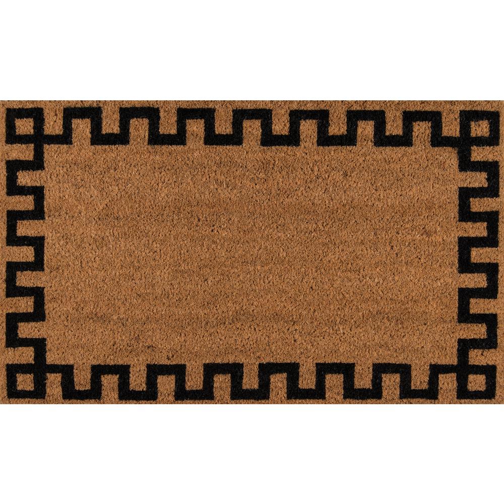 Contemporary Rectangle Area Rug, Natural, 1'6" X 2'6". Picture 1