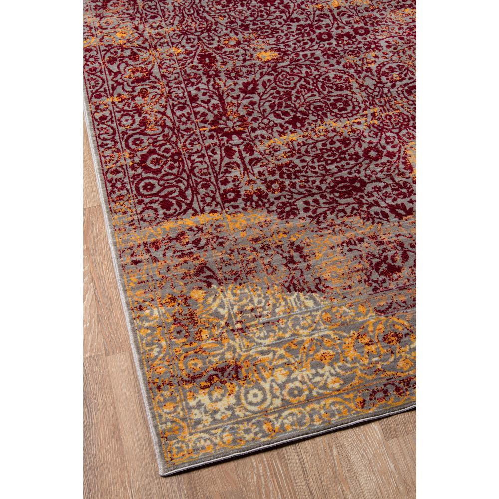 Petra Area Rug, Red, 2'3" X 3'9". Picture 2