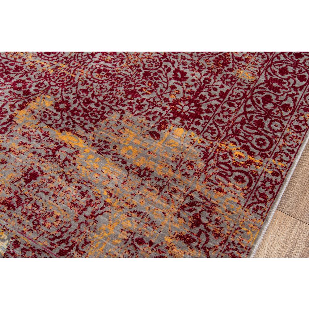 Petra Area Rug, Red, 2'3" X 3'9". Picture 3
