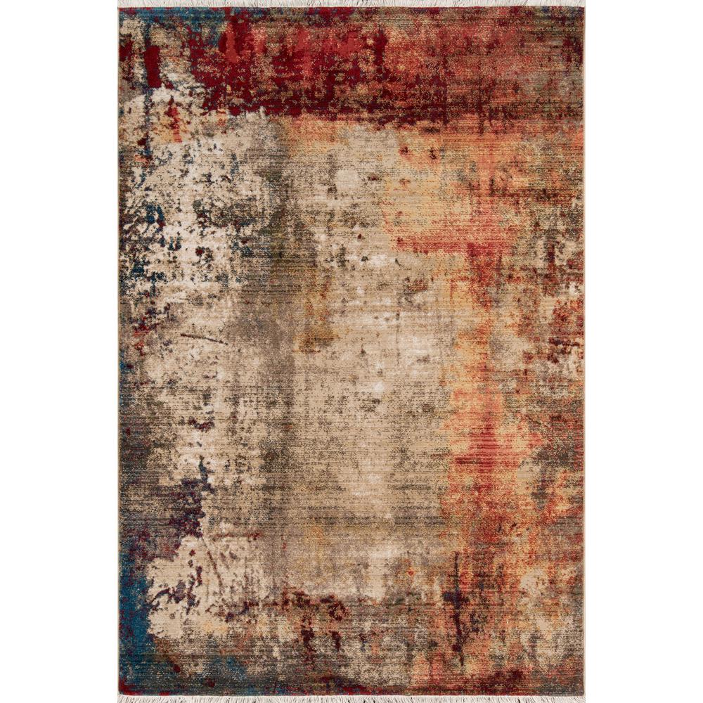 Transitional Rectangle Area Rug, Multi, 2' X 3'. Picture 1