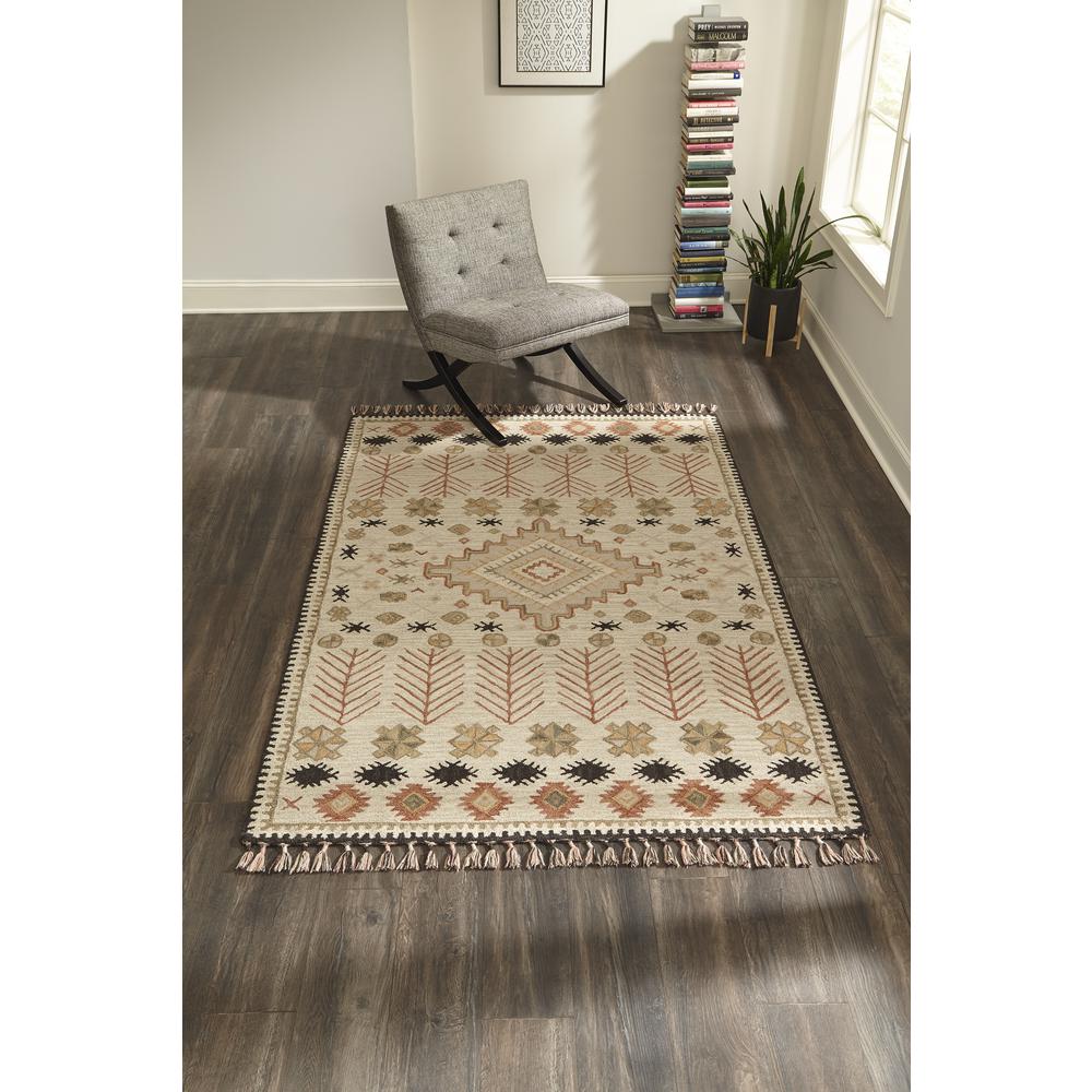 Transitional Rectangle Area Rug, Multi, 9' X 12'. Picture 7