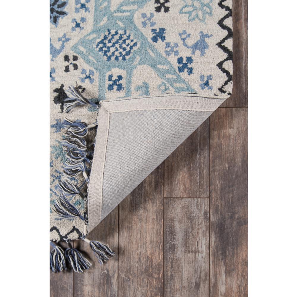 Transitional Rectangle Area Rug, Blue, 9' X 12'. Picture 6