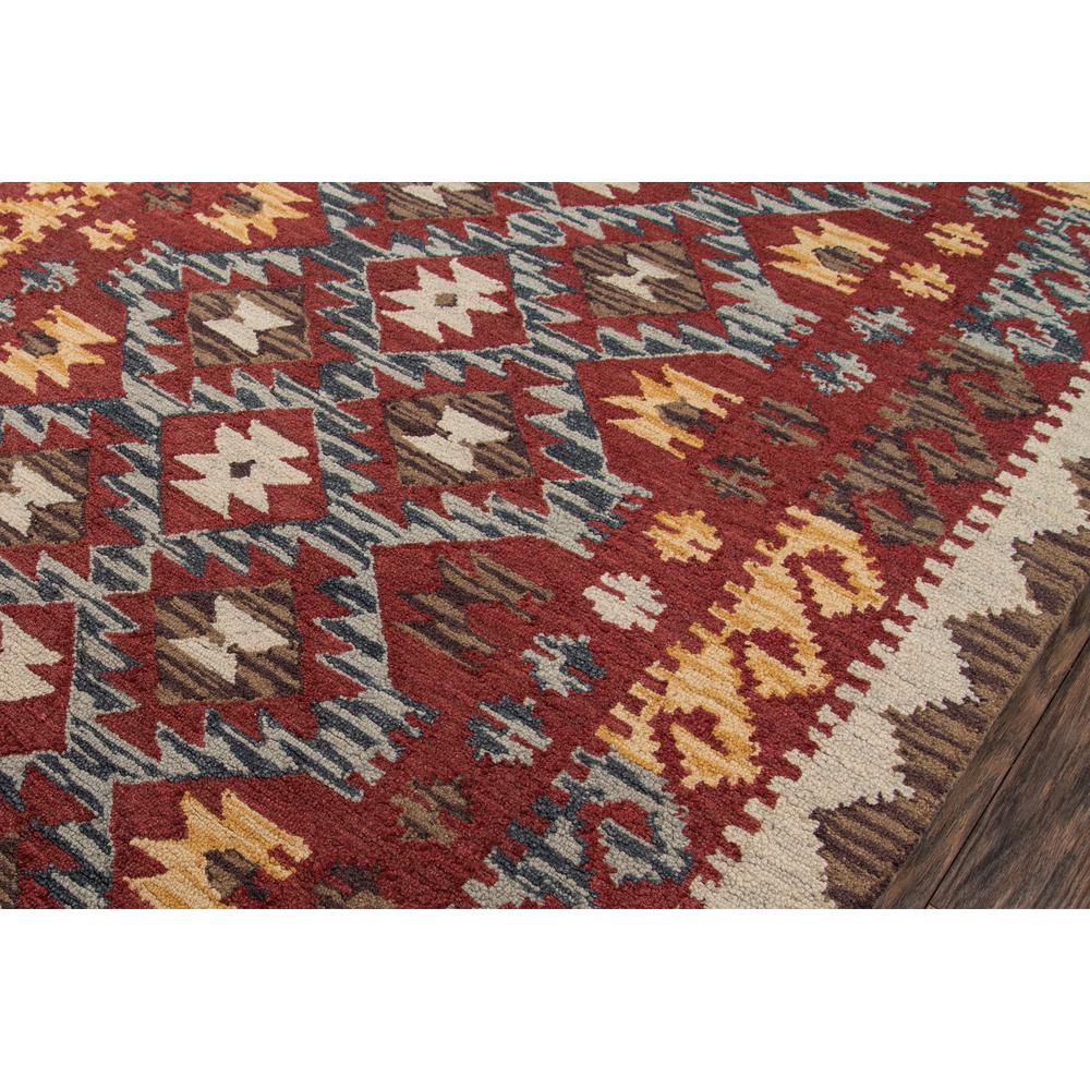 Casual Rectangle Area Rug, Red, 2' X 3'. Picture 3