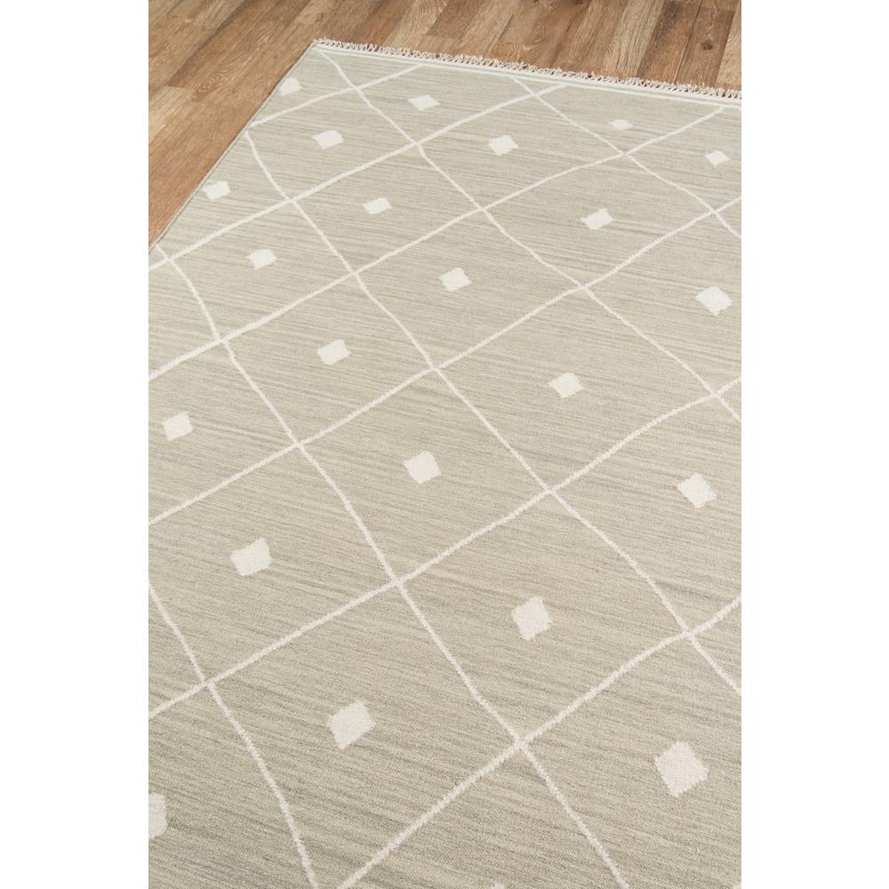 Contemporary Rectangle Area Rug, Sage, 2' X 3'. Picture 2