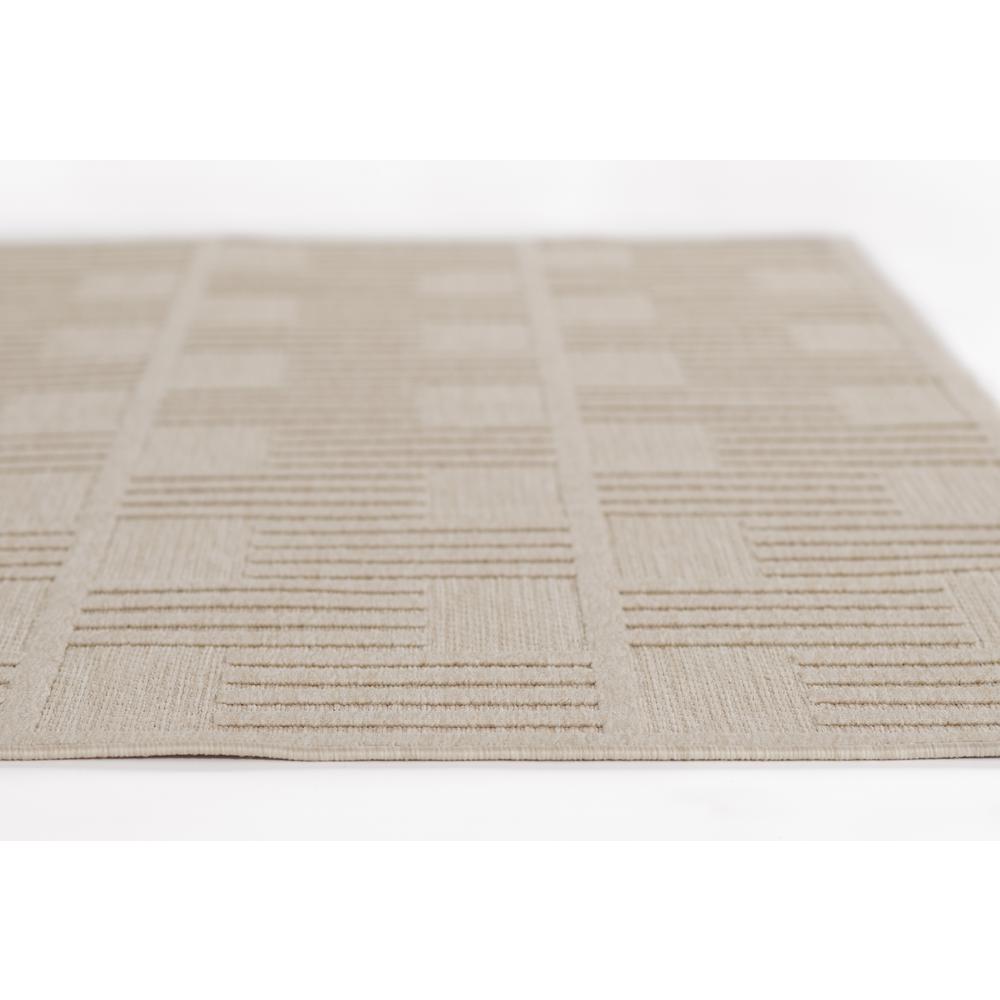 Contemporary Runner Area Rug, Beige, 2'7" X 7'6" Runner. Picture 6