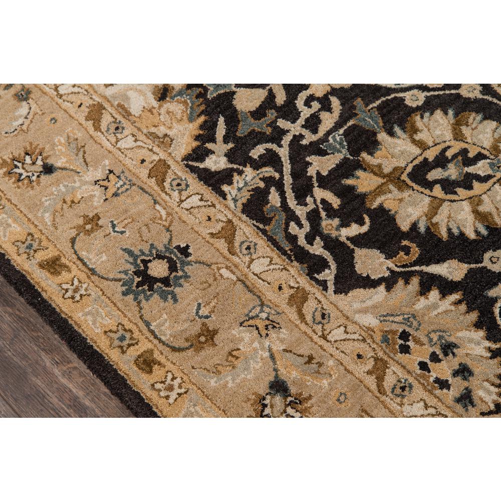 Zarin Area Rug, Charcoal, 2' X 3'. Picture 3