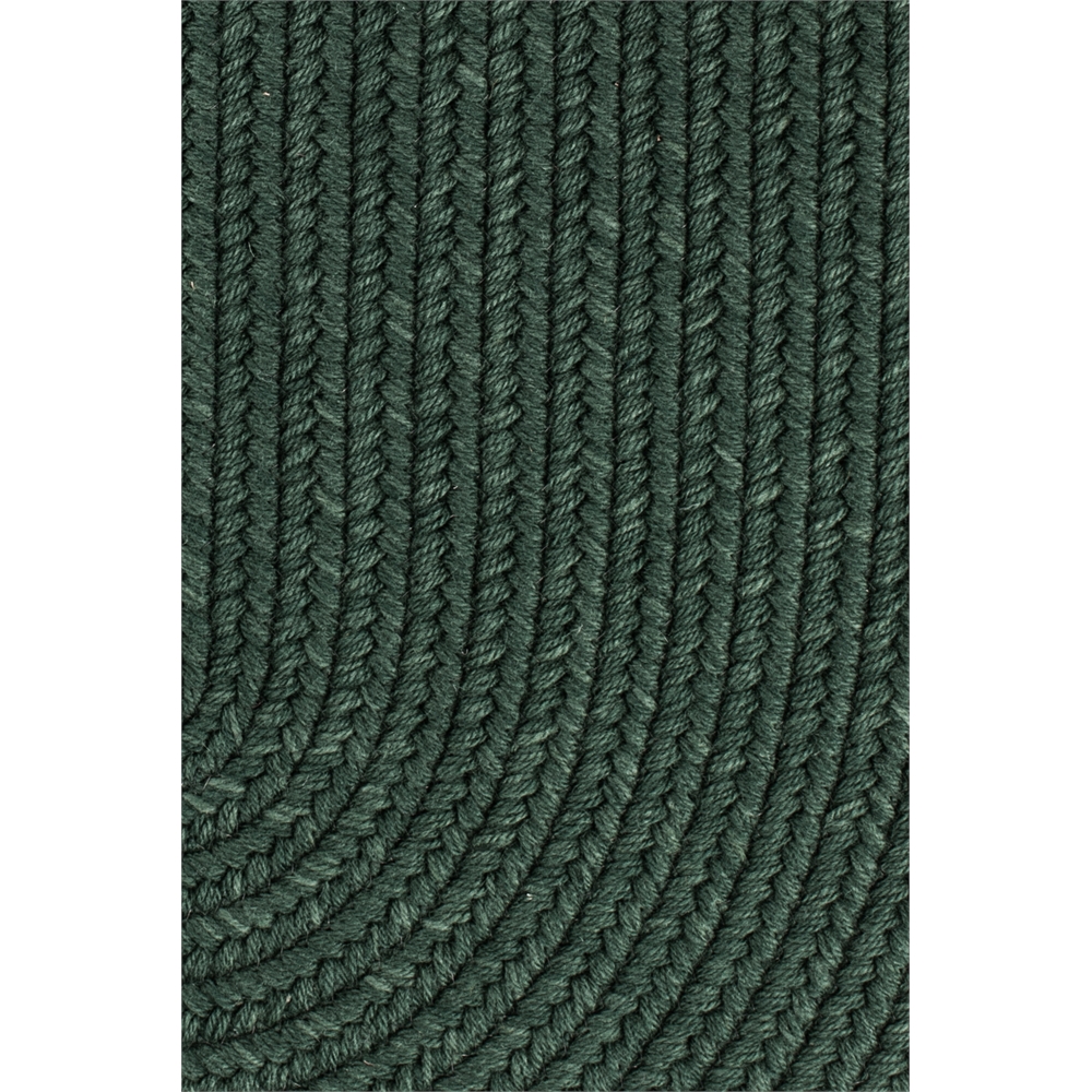 Solid Hunter Green Wool 18" x 36" Slice. Picture 1