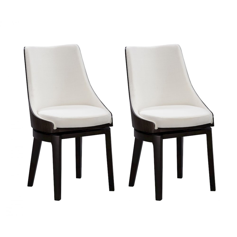 Orleans Swivel High Back Dining Chairs - Set of 2. Picture 1