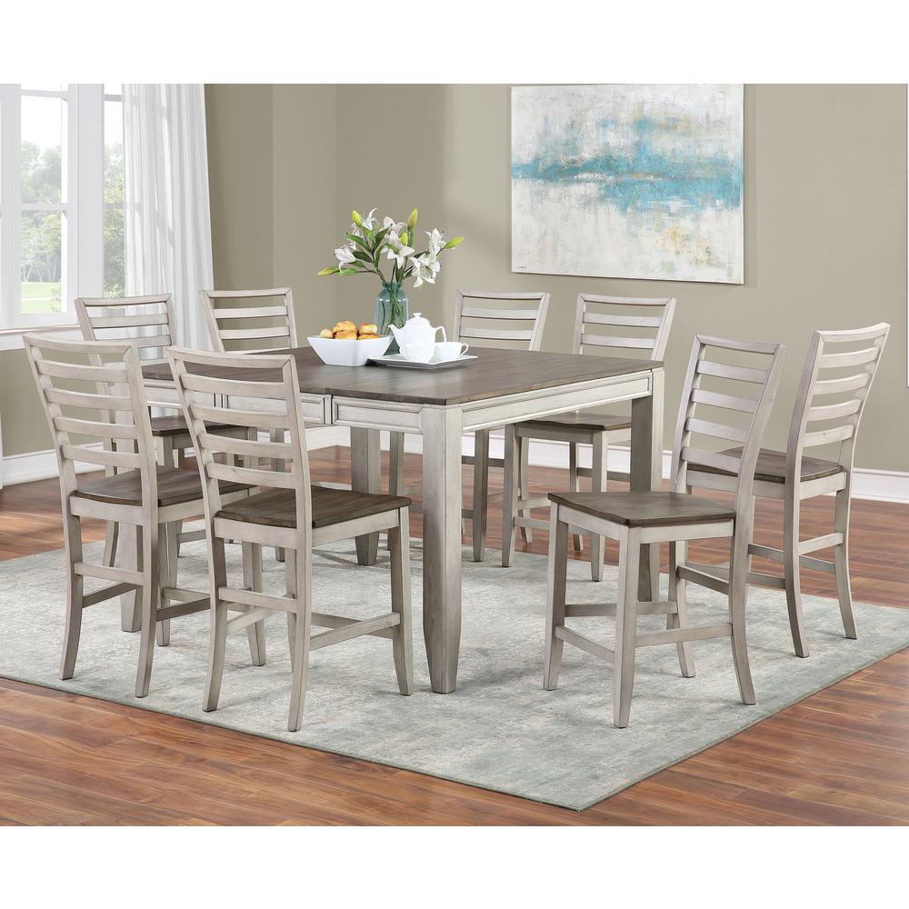 Abacus 9pc Counter Dining Set. Picture 1
