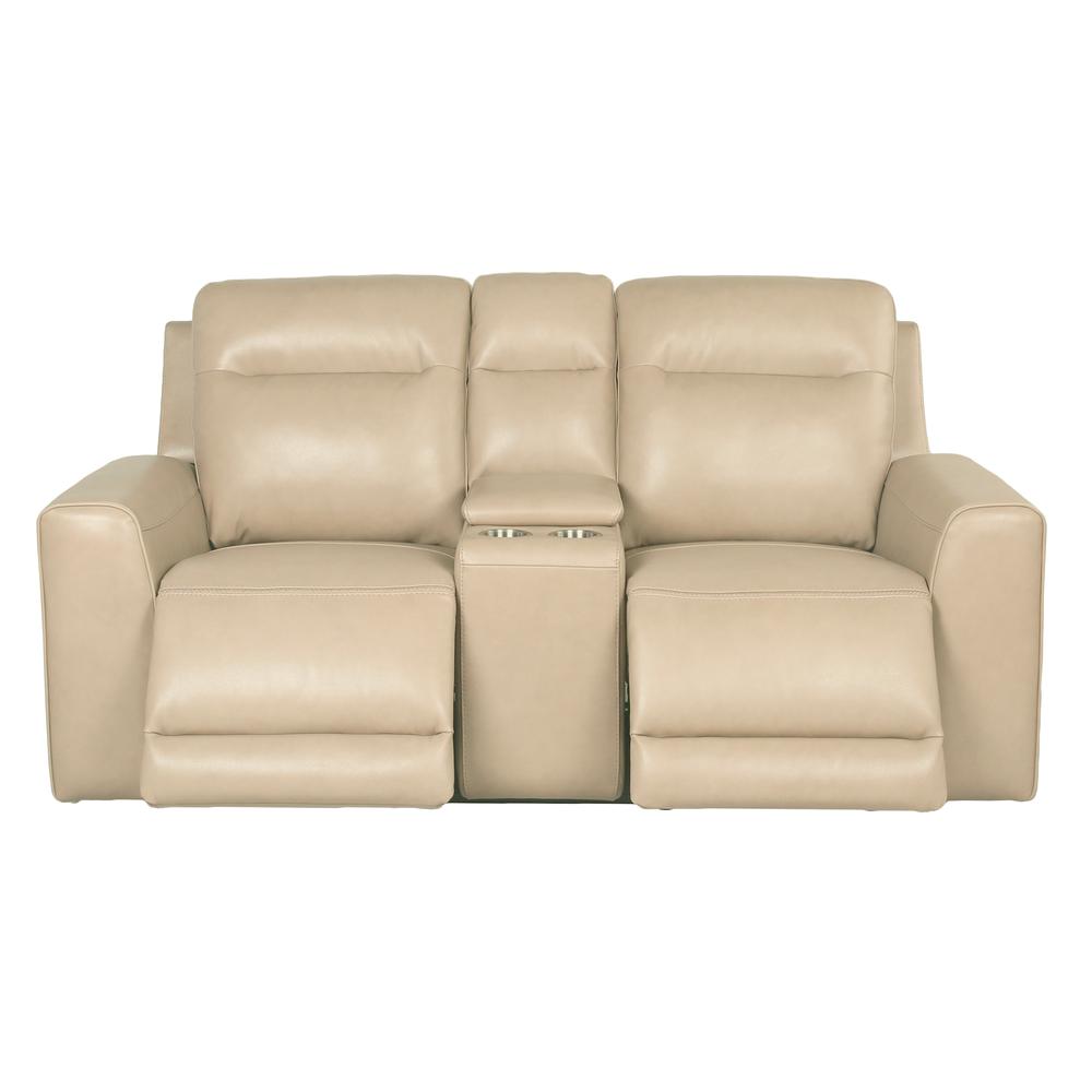 Doncella Power Reclining Console Loveseat. Picture 4