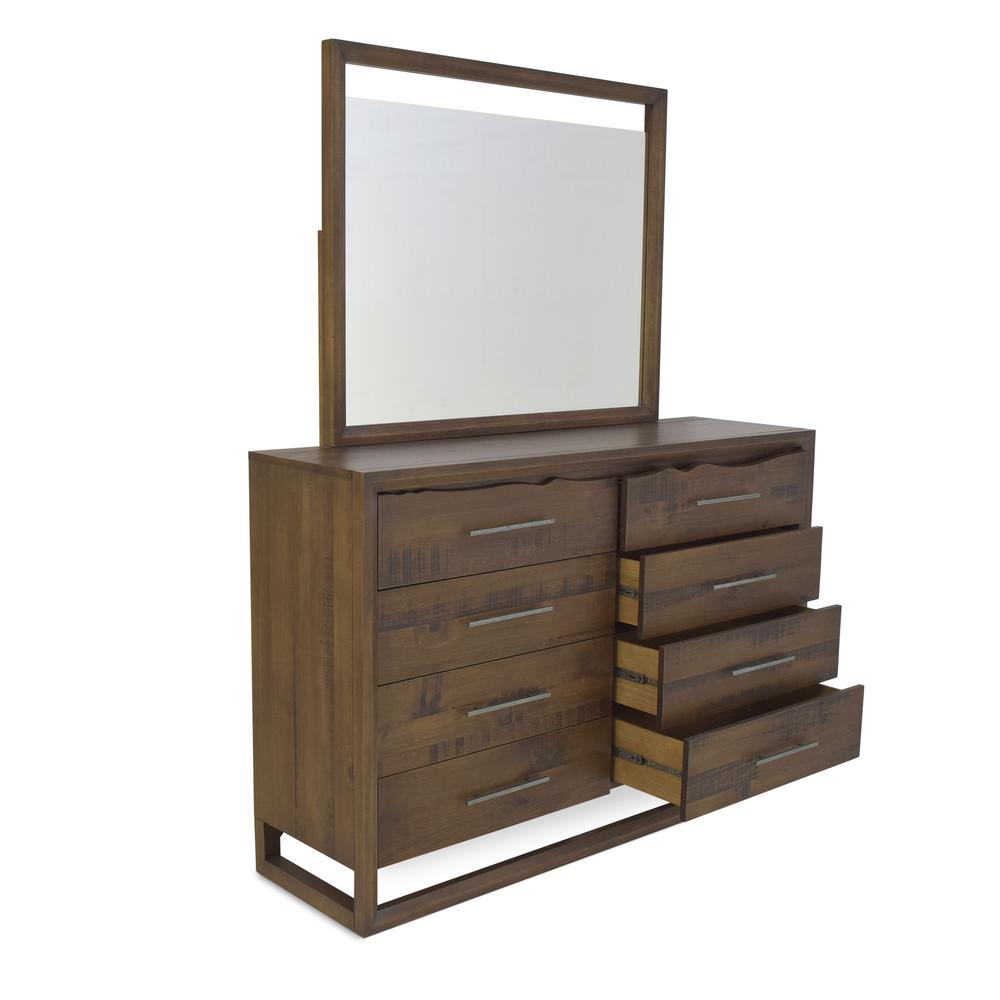 Lofton Eight Drawer Dresser and Mirror. Picture 2