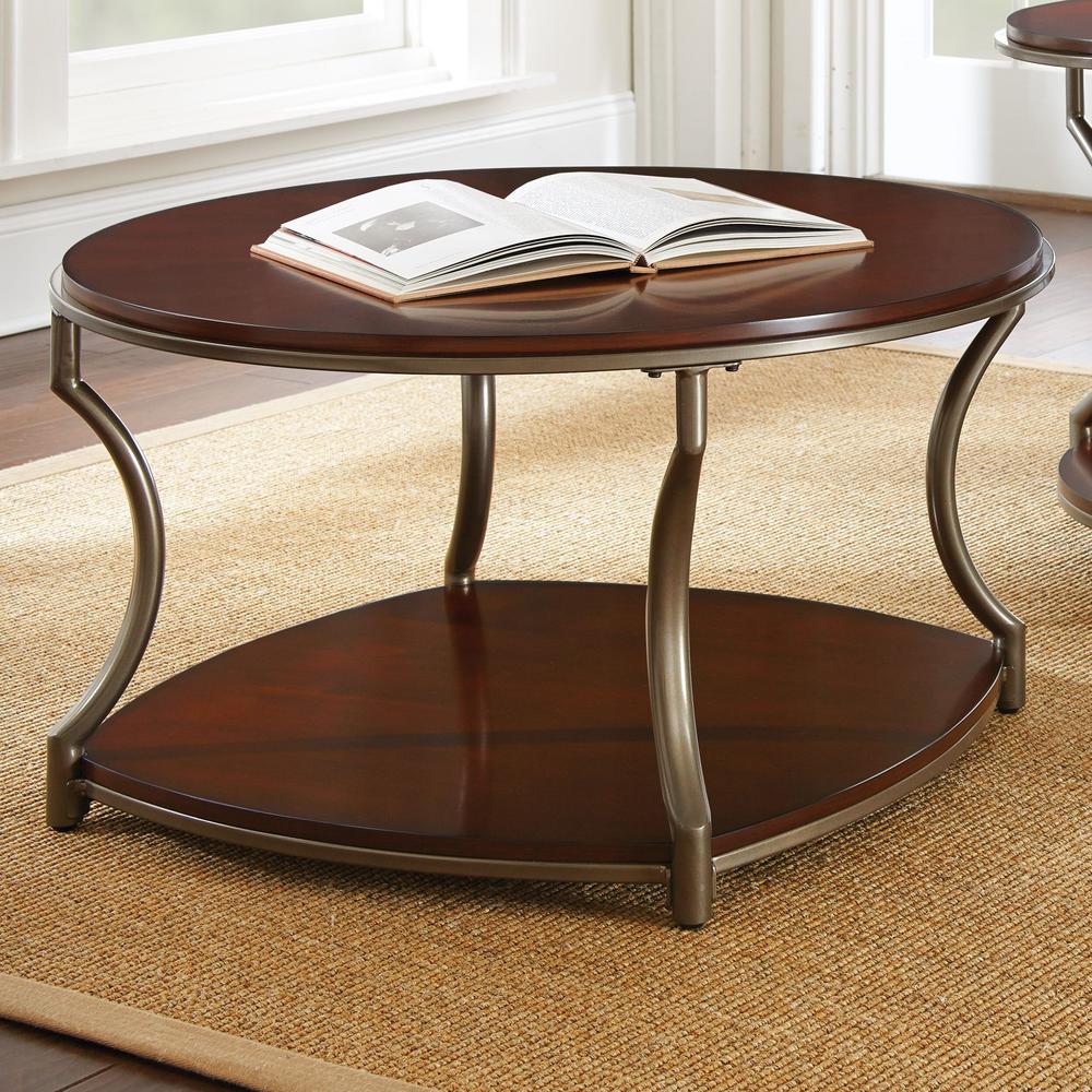 Miles Round End Table. Picture 2