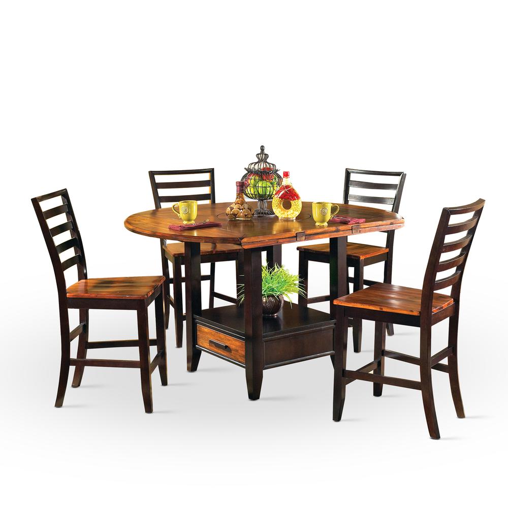 Abaco 5 Pc Counter Height Dining Set. The main picture.