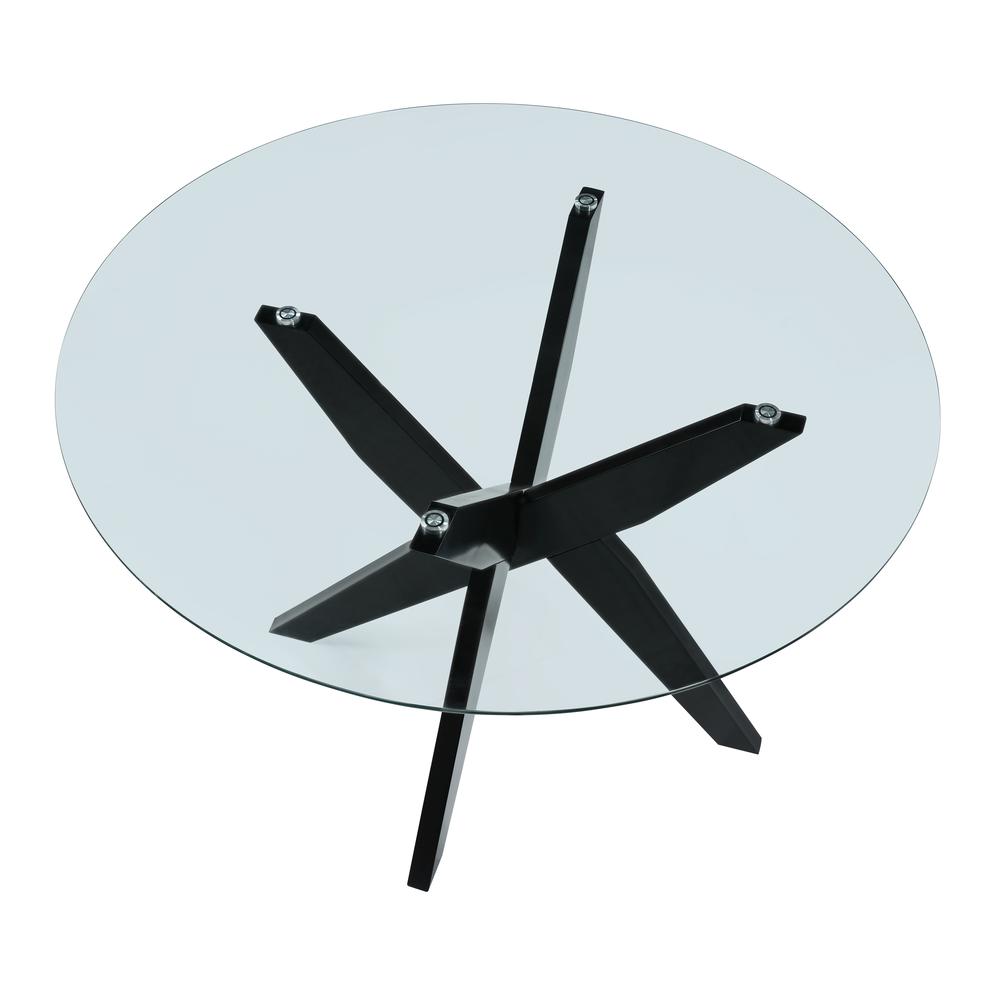 Amalie Table Base Only -  Black. Picture 2