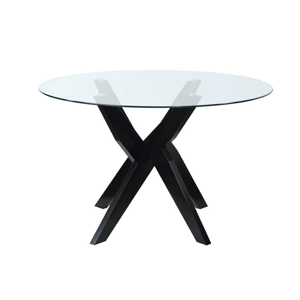 Amalie Table Base Only -  Black. Picture 5