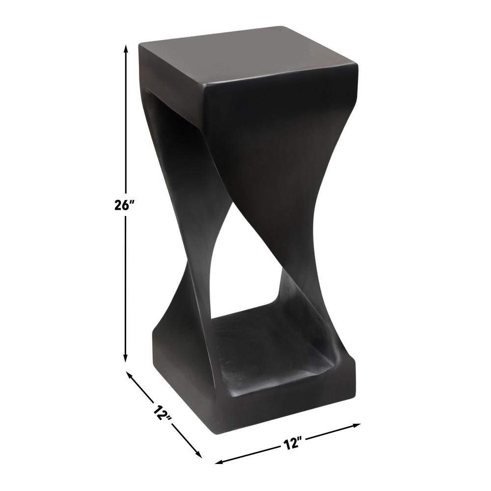 Solana Black Side Table. Picture 4