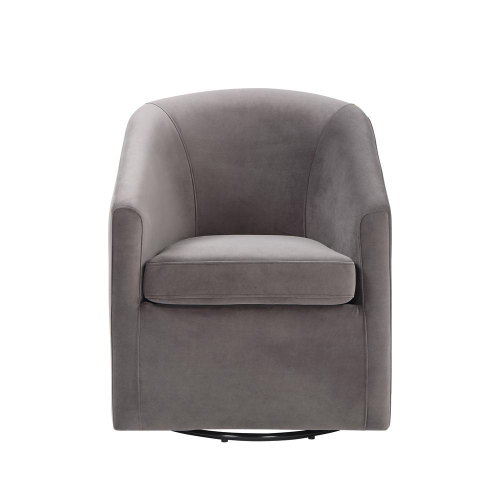 Arlo Upholstered Dining/Accent Chair Fog. Picture 3