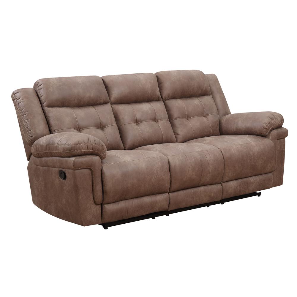 Recliner Sofa, Grey, Grey. Picture 1